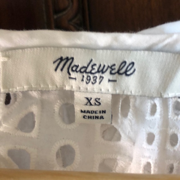 Madewell Eyelet Lace Top - Picture 3 of 5
